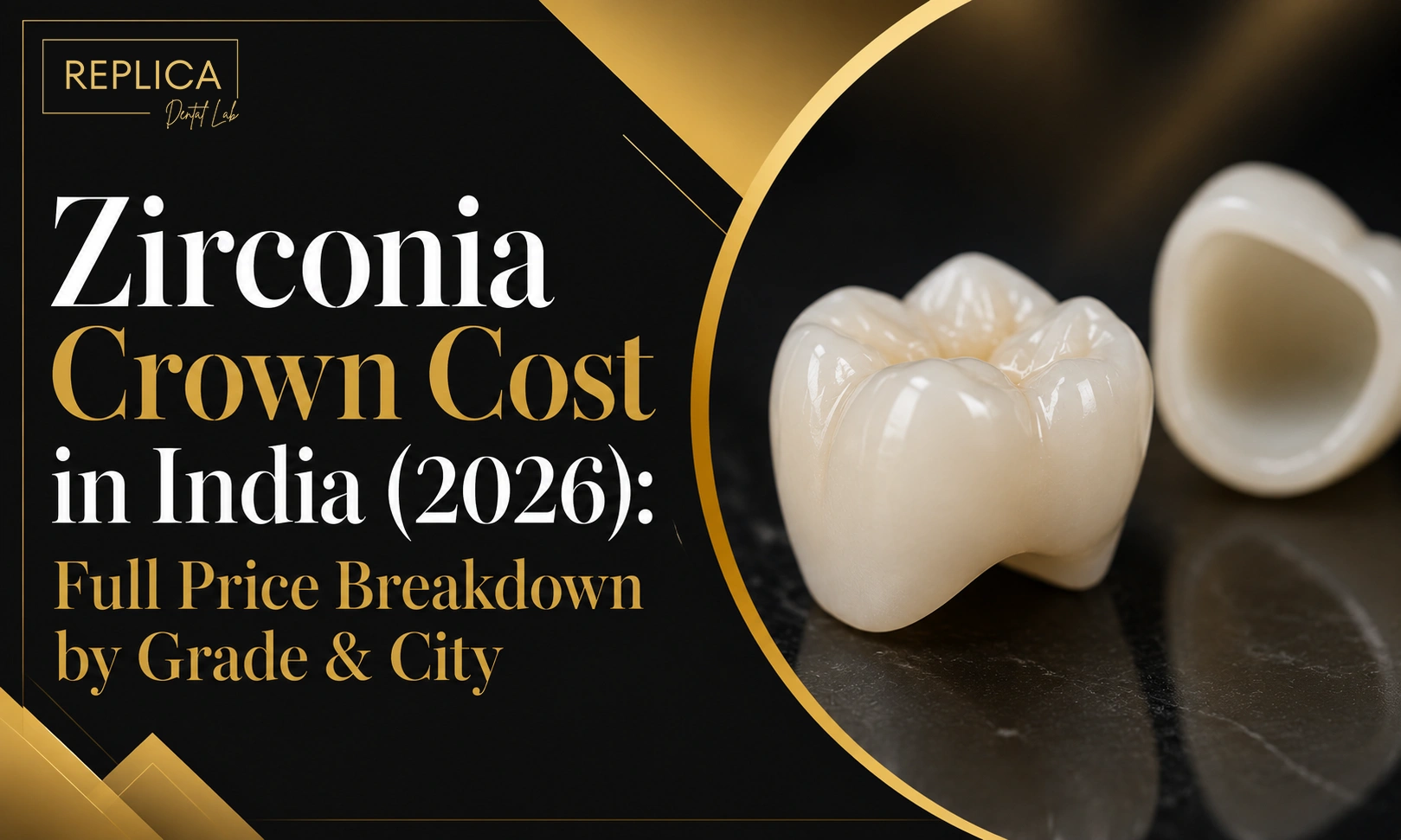 Zirconia Crown Cost in India (2026): Full Price Breakdown by Grade & City