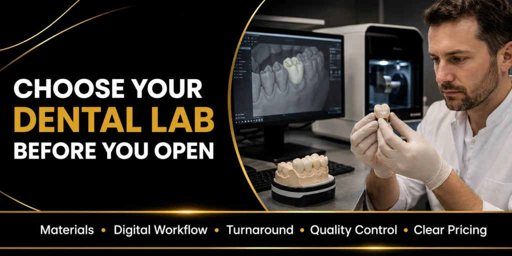 Choose the Right Dental Lab Partner Before You Open, Not After